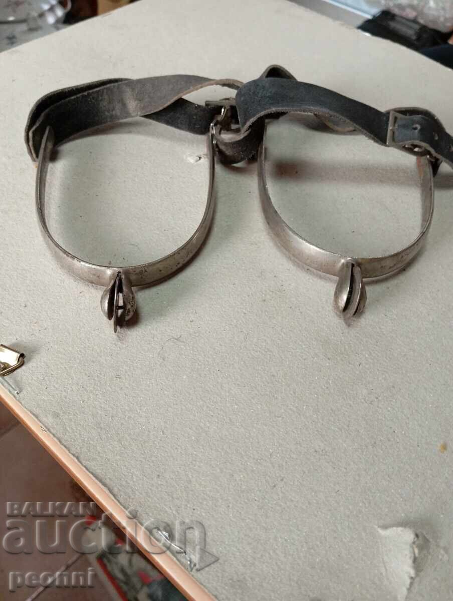 Officer spurs from the Kingdom of Bulgaria Officer spurs from the Kingdom of Bulgaria