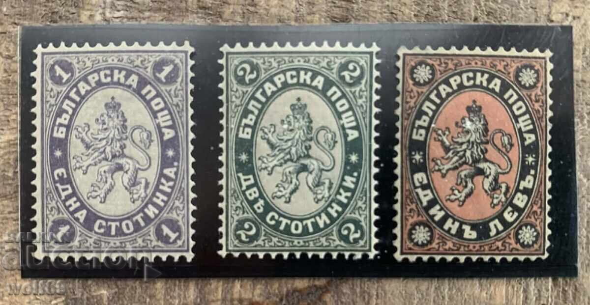 Българска класика марки-Голям лъв II издание-1886г-Чиста Българска класика марки-Голям лъв II издание-1886г-Чиста