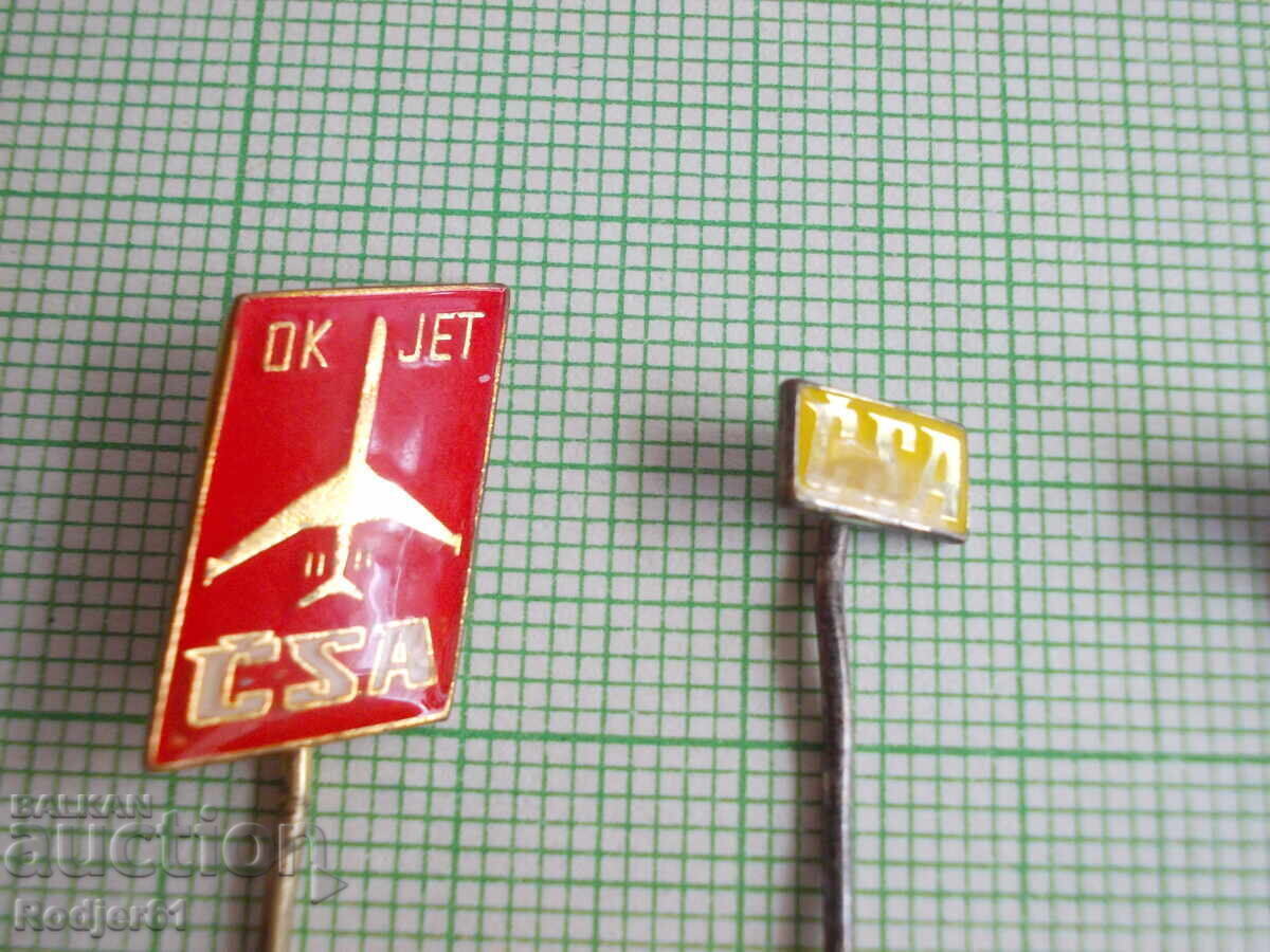 Delivery of Pins - Aviation Czech Airlines CSA - 5 pcs