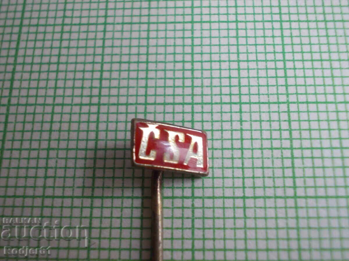 Pins - Aviation Czech Airlines CSA - 5 pcs - 7 Pins - Aviation Czech Airlines CSA - 5 pcs - 7