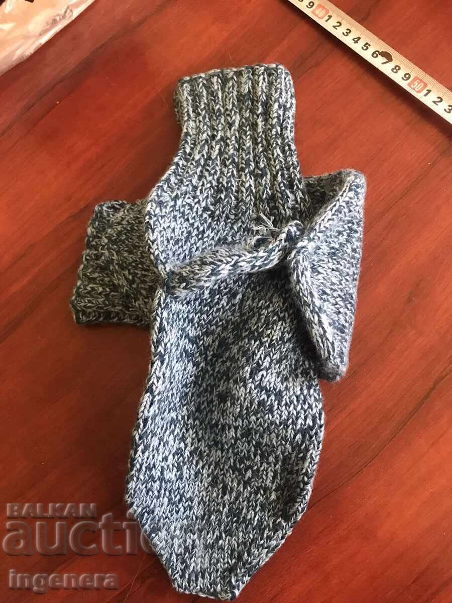 Auction SOCKS WOOL + POLYACRYLIC HAND KNITTED ETHNIC NEW Auction SOCKS WOOL + POLYACRYLIC HAND KNITTED ETHNIC NEW
