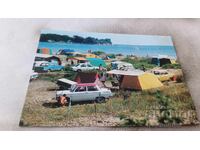 Carte poștală Camping COOP 1983