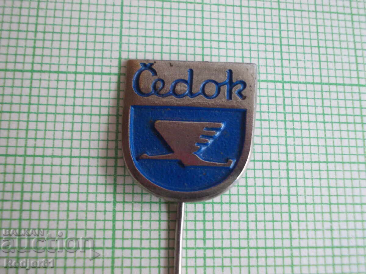 Auction badges - Czech tour operator Čedok - 3 pcs Auction badges - Czech tour operator Čedok - 3 pcs