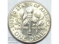 1 dime 2003 USA 10 cents