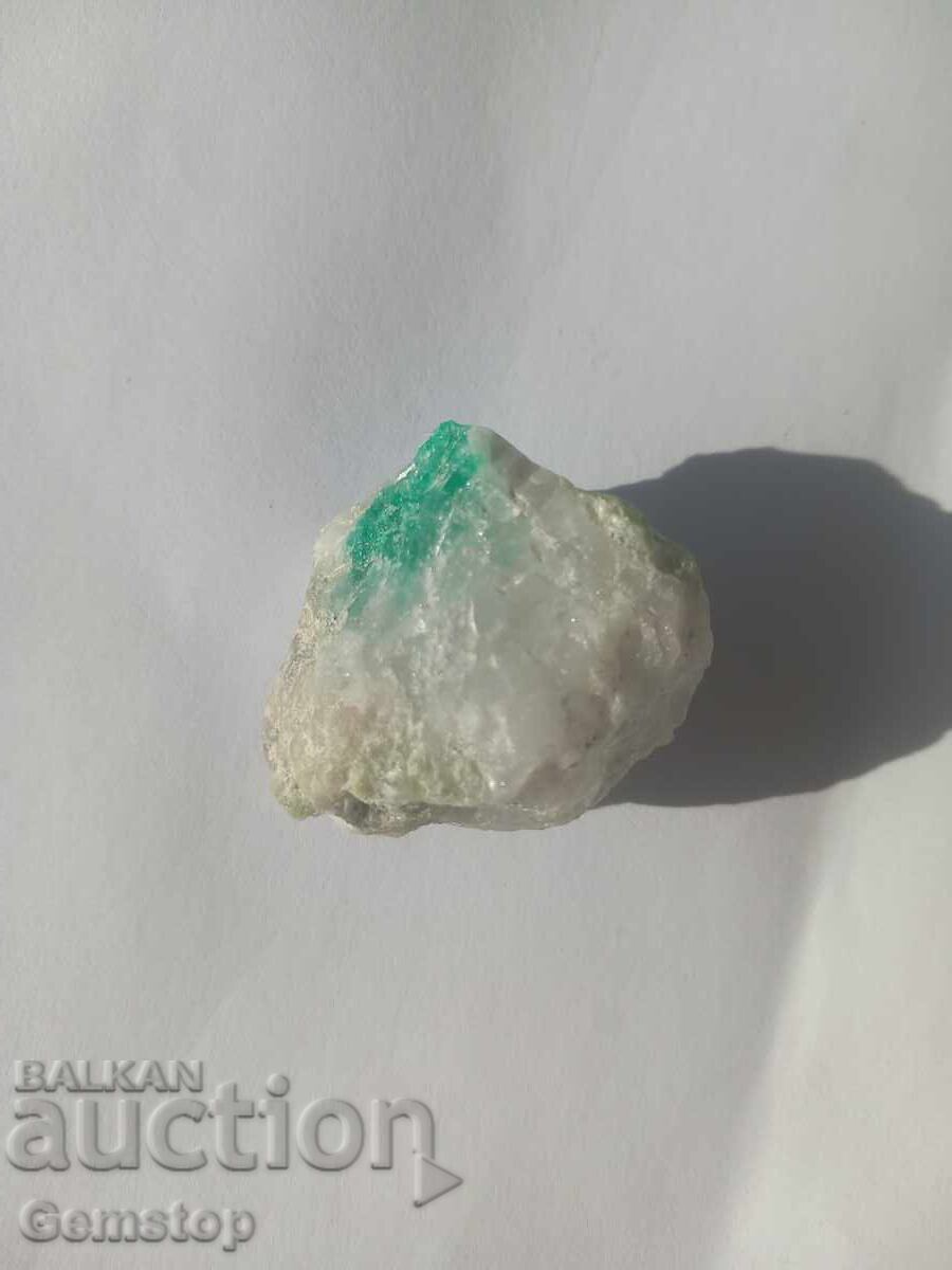 143.05 carats of natural raw emerald