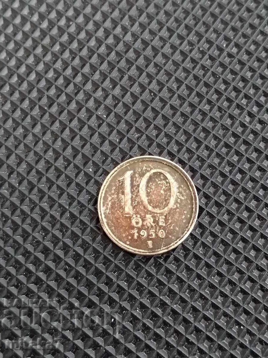 10 χόρτα, ασήμι 0,400