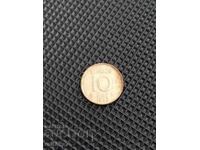 10 χόρτα, ασήμι 0,400