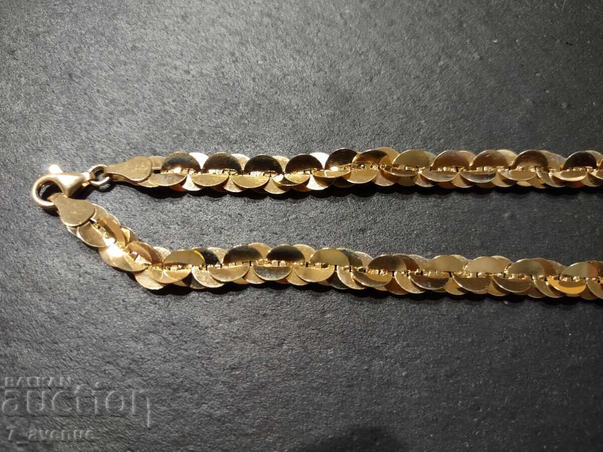 Δημοπρασία Ασημένιο κολιέ και βραχιόλι, με επιχρύσωση, δείγμα 925, 20.01.2025 Δημοπρασία Ασημένιο κολιέ και βραχιόλι, με επιχρύσωση, δείγμα 925, 20.01.2025