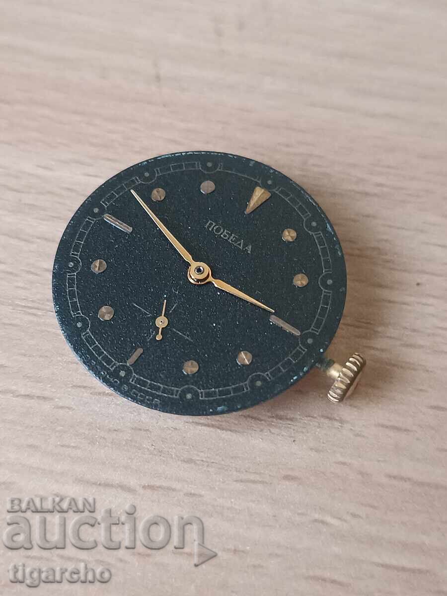 Delivery of Pobeda clock machine