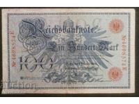 100 Mark Germany 1908, 100 mark Germany, 1908 VF