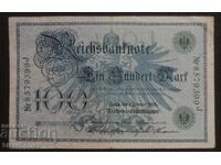 100 de mărci Germania 1908, 100 de mărci Germania, 1908 VF