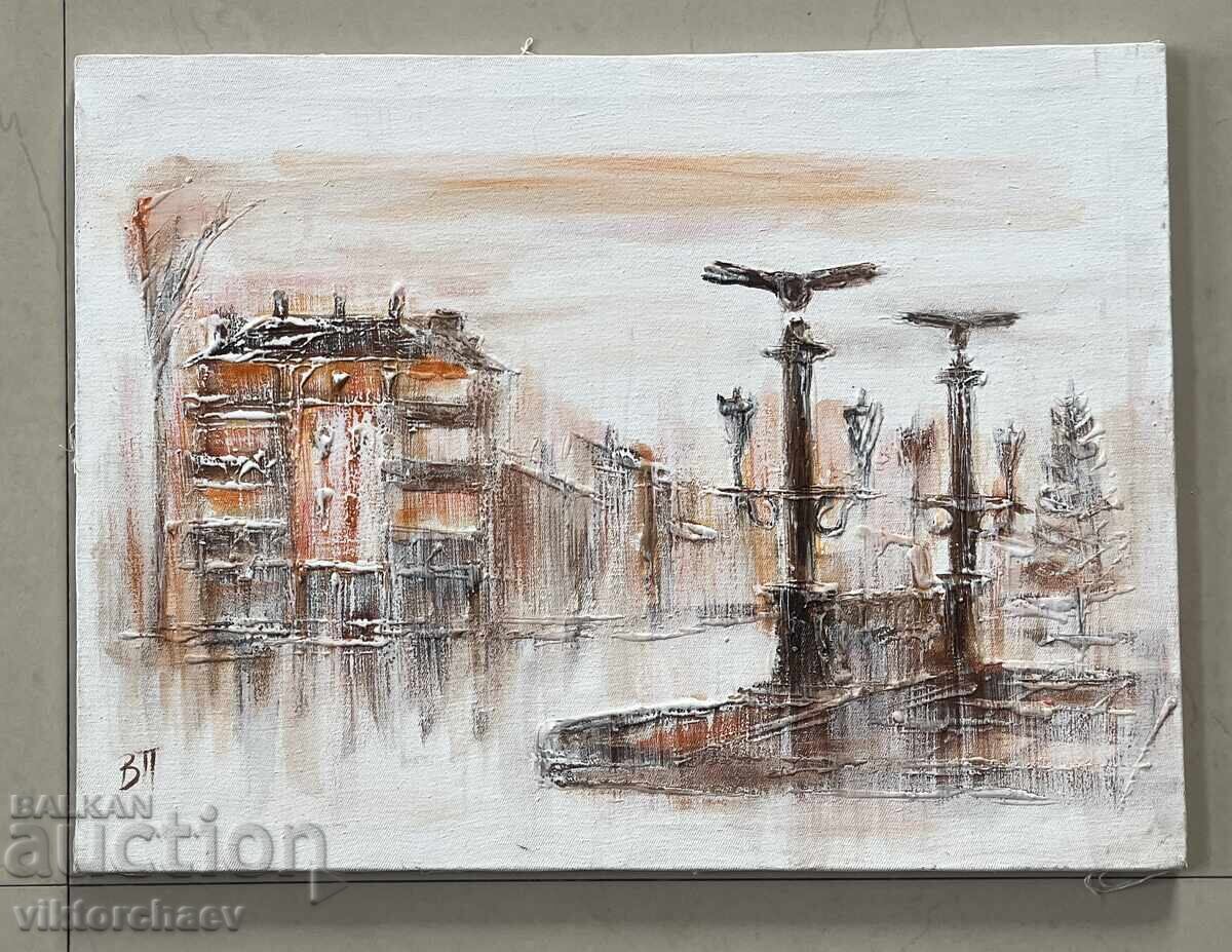 Pictura Venelin Petrov - „Podul Vulturului”