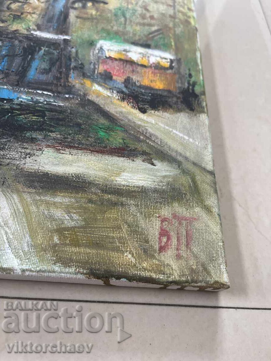 Venelin Petrov painting - “Eagle Bridge” with price 215.00 BGN | € 109.93