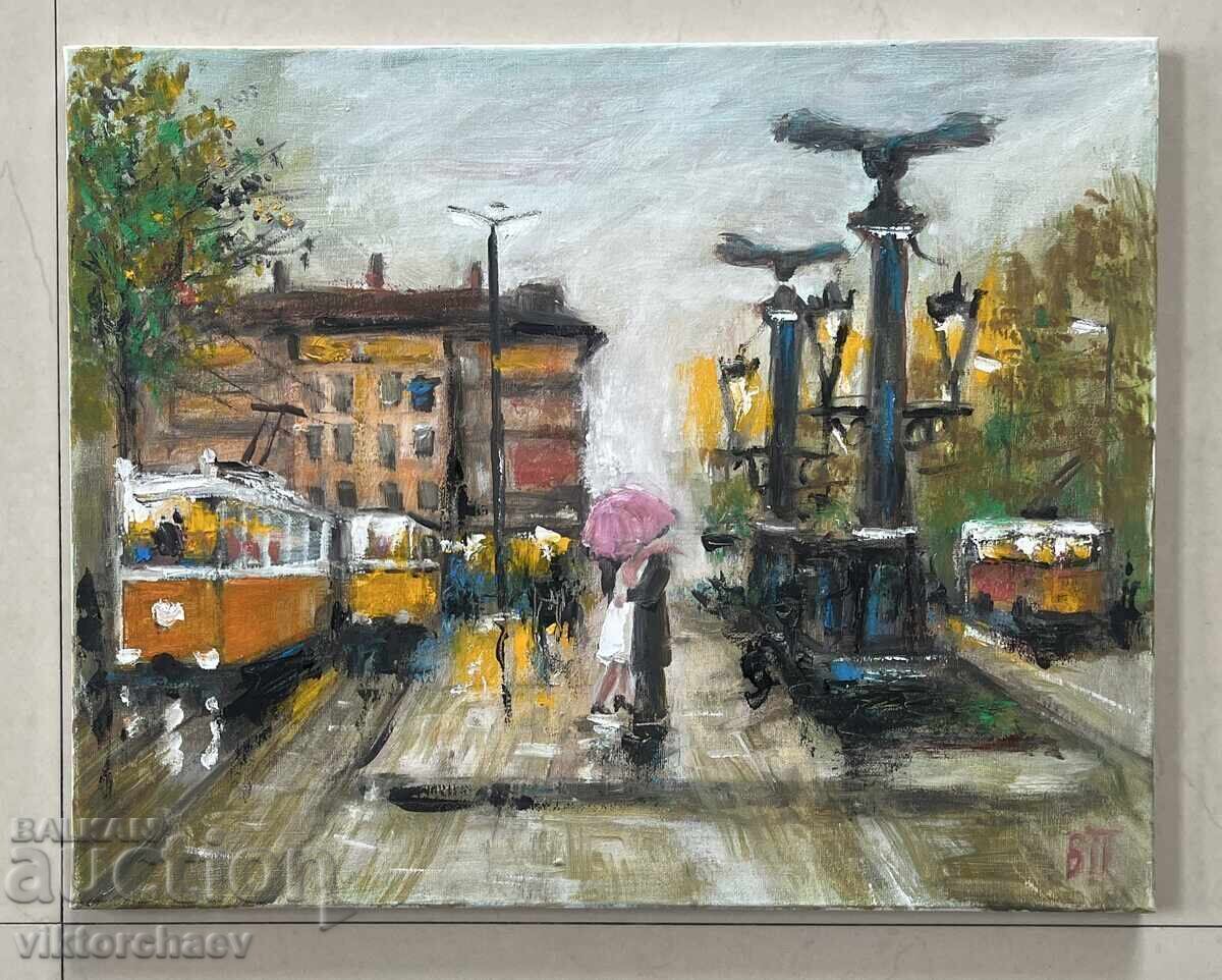 Venelin Petrov painting - “Eagle Bridge”