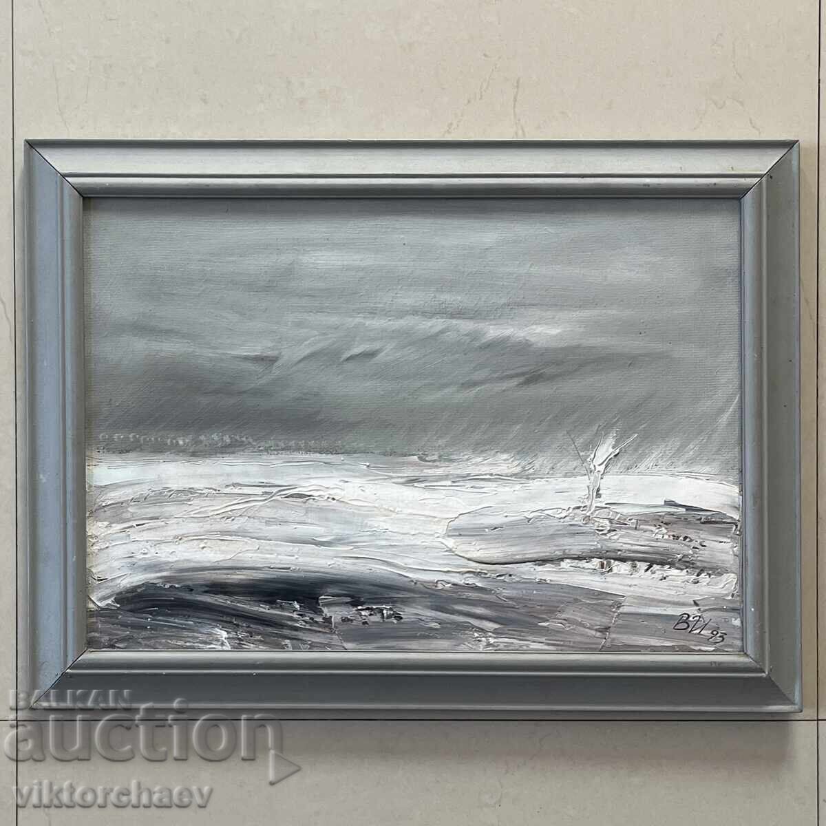 Interesting painting - Winter Landscape 1993 Interesting painting - Winter Landscape 1993