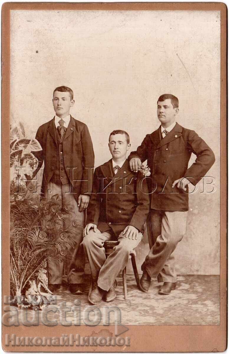 189? CARTON FOTO VECHI FOTO THIN MARE MARCOLESCO D277