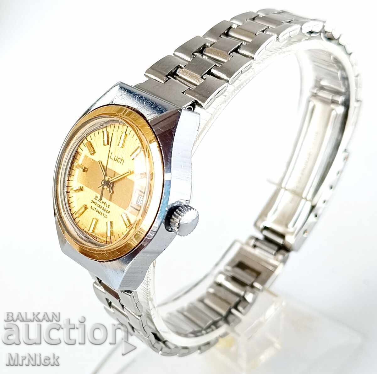 Luch luch 21 j automatic - women's mechanical watch with price 90.00 BGN | € 46.02 Luch luch 21 j automatic - women's mechanical watch with price 90.00 BGN | € 46.02