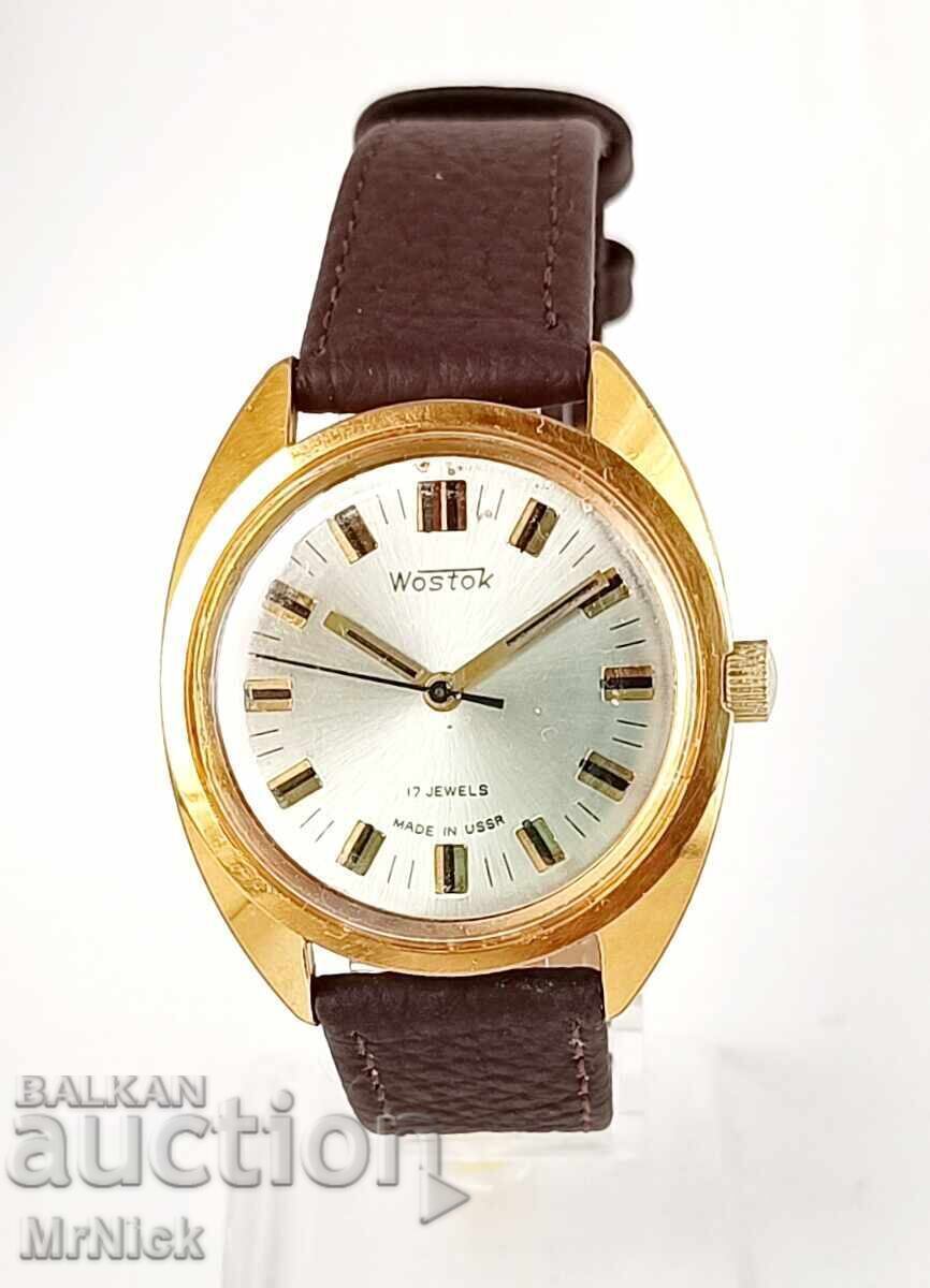 Wostok Vostok - gold-plated men's watch with manual winding Wostok Vostok - gold-plated men's watch with manual winding