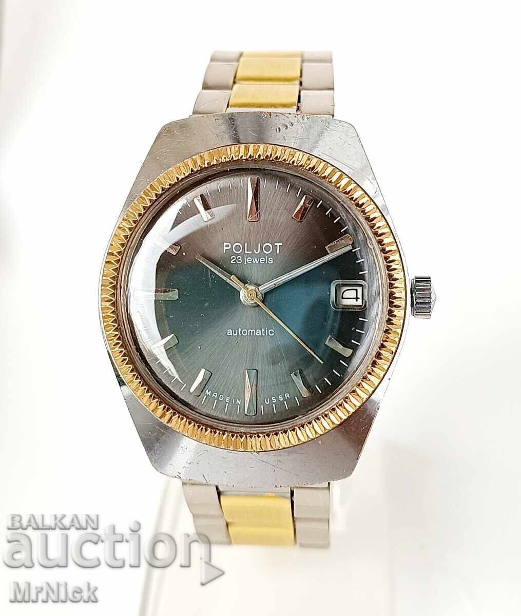Men's watch POLJOT 23j AUTOMATIC, very well preserved! Working.
