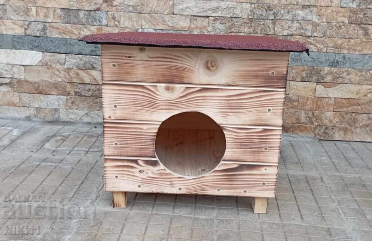 Δημοπρασία Ξύλινο σπίτι για γάτες και μικρόσωμες ράτσες σκύλων, σπίτι για γάτα Δημοπρασία Ξύλινο σπίτι για γάτες και μικρόσωμες ράτσες σκύλων, σπίτι για γάτα