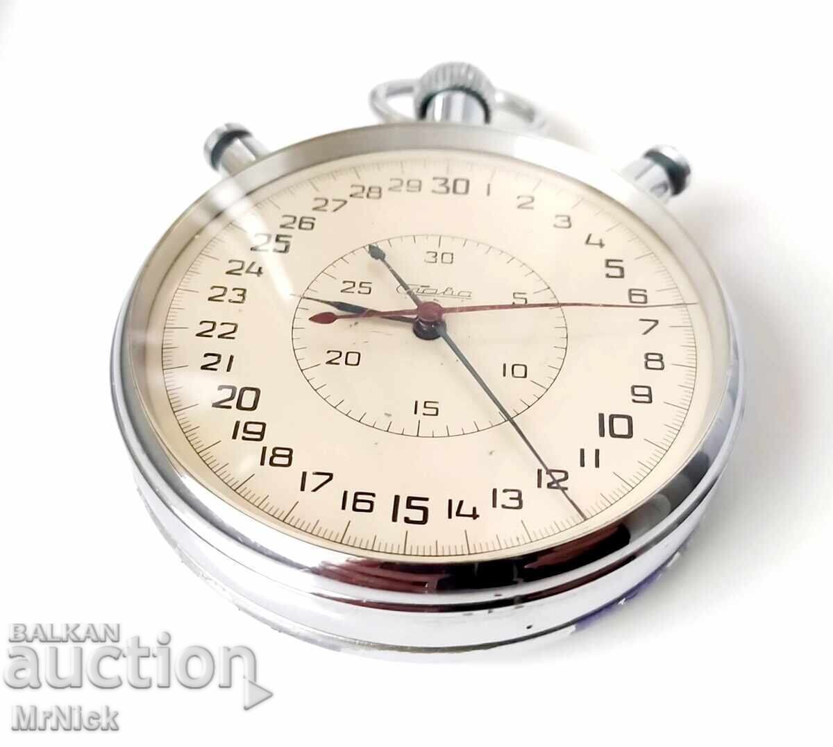 Slava chronometer, very well preserved, working correctly with price 95.00 BGN | € 48.57 Slava chronometer, very well preserved, working correctly with price 95.00 BGN | € 48.57