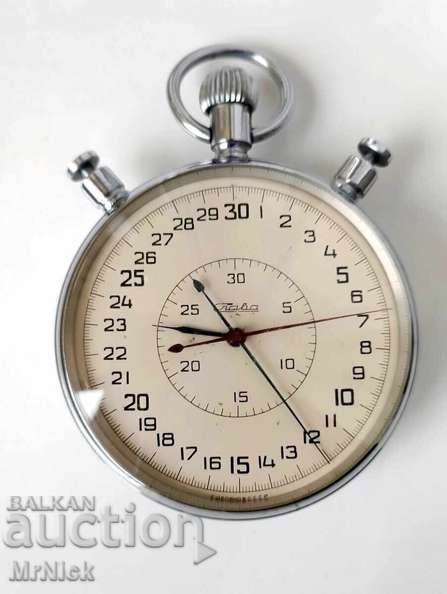 Slava chronometer, very well preserved, working correctly Slava chronometer, very well preserved, working correctly