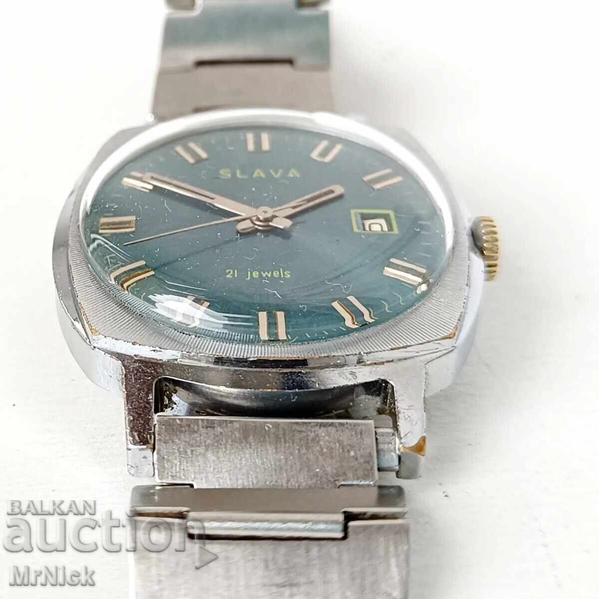 Delivery of Slava Slava 21j cal. 2414 Russian mechanical watch Delivery of Slava Slava 21j cal. 2414 Russian mechanical watch