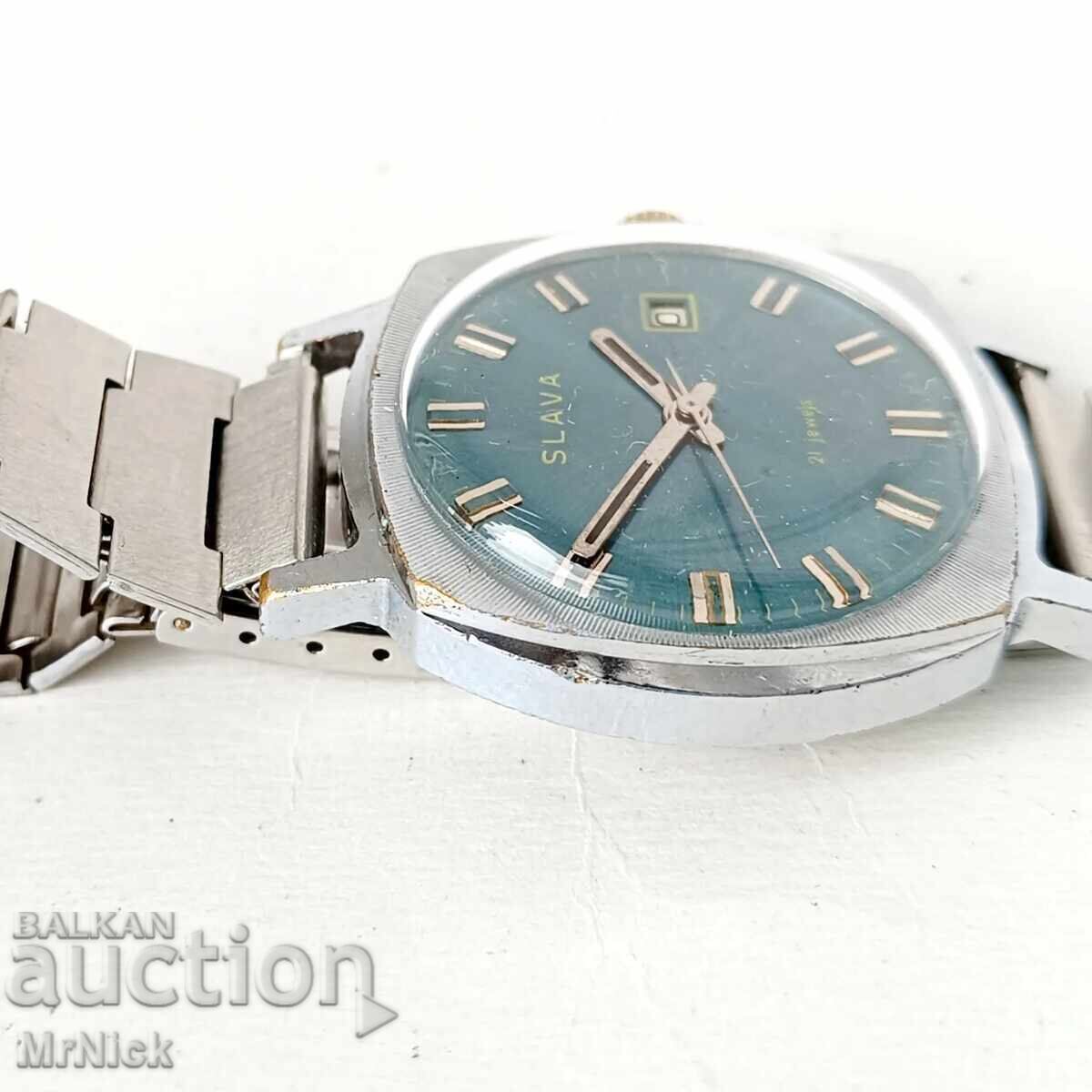 Slava Slava 21j cal. 2414 Russian mechanical watch - 5 Slava Slava 21j cal. 2414 Russian mechanical watch - 5