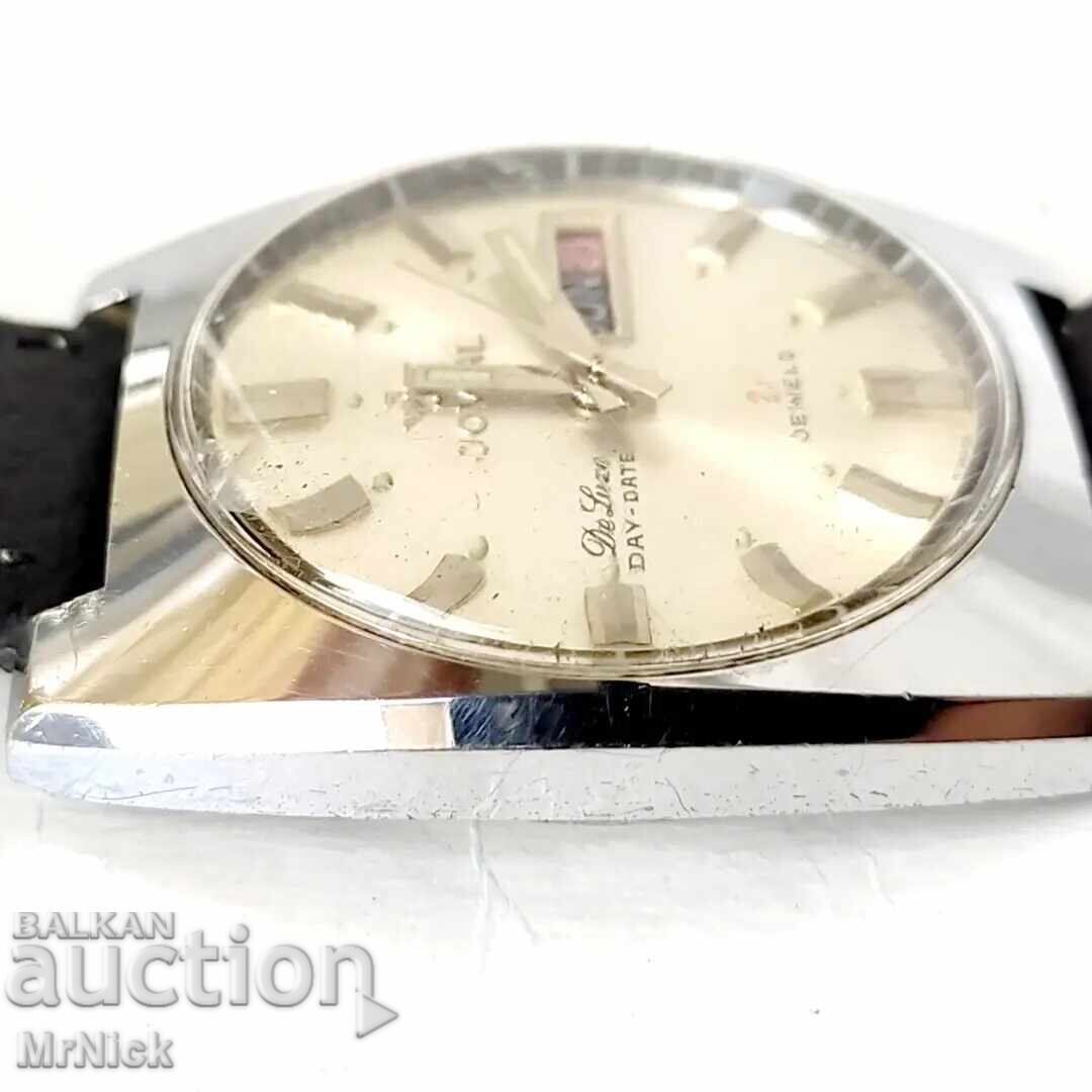 VINTAGE JOVIAL DE LUXE DAY-DATE 21 j - 6