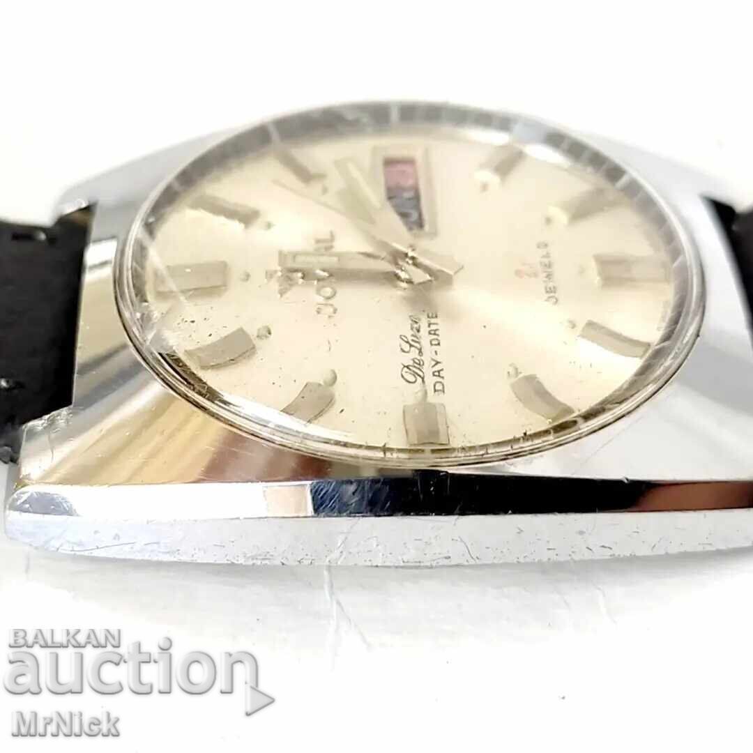 VINTAGE JOVIAL DE LUXE DAY-DATE 21 j - 6 VINTAGE JOVIAL DE LUXE DAY-DATE 21 j - 6