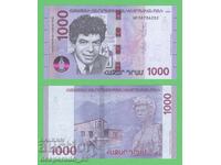 (¯`'•.¸ ARMENIA 1000 drams 2022 UNC ¸.•'´¯)