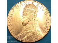 100 Lire 1950 Vatican Gold Pope Pius XII