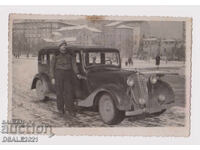 1930/40s Sofia old cars photo 12.6x8.3cm. /54491