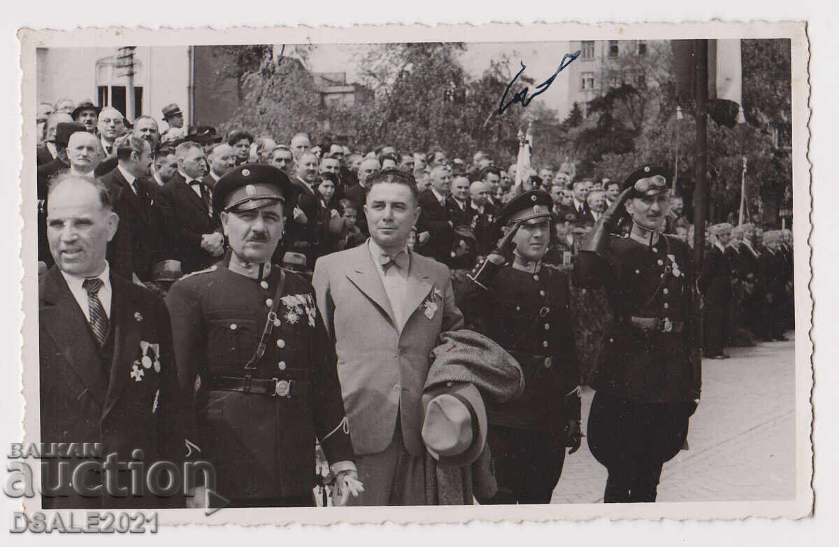 1939 Αστυνομία Σόφιας, αστυνομικός, στολές, φωτογραφία παρέλασης /53804