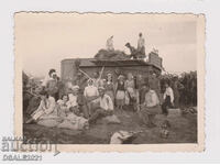 1940 Lower Metropolitanate Pleven threshing photo /56508