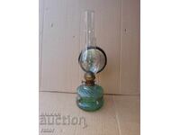 Old kerosene lamp with mirror