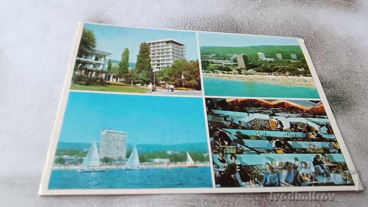 Postcard Golden Sands Collage 1980 Postcard Golden Sands Collage 1980