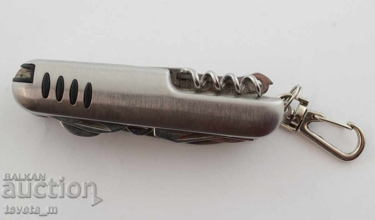 Auction Pocket knife with 13 tools Auction Pocket knife with 13 tools