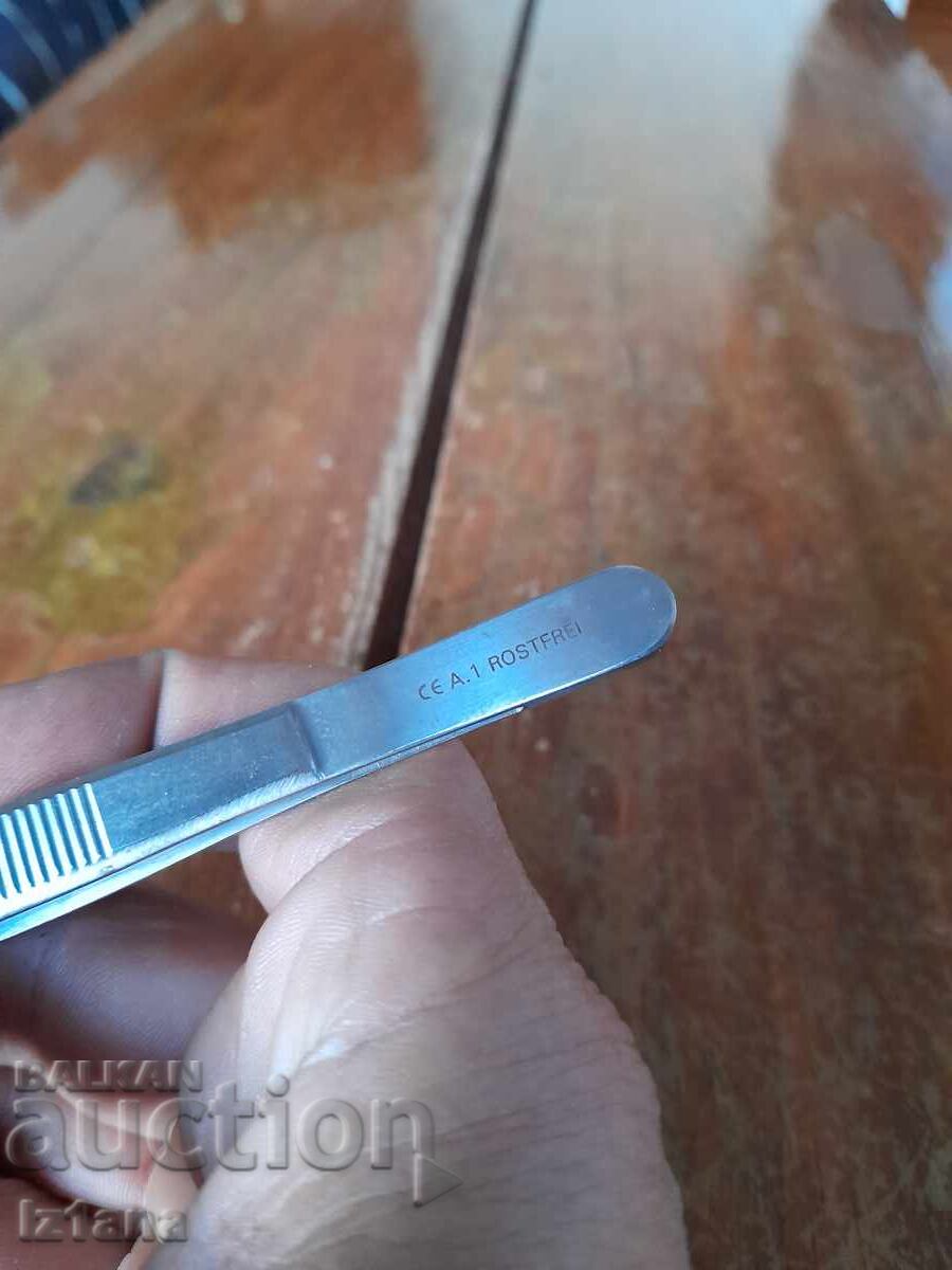 Old tweezers, Rostfrei tweezers - 5 Old tweezers, Rostfrei tweezers - 5