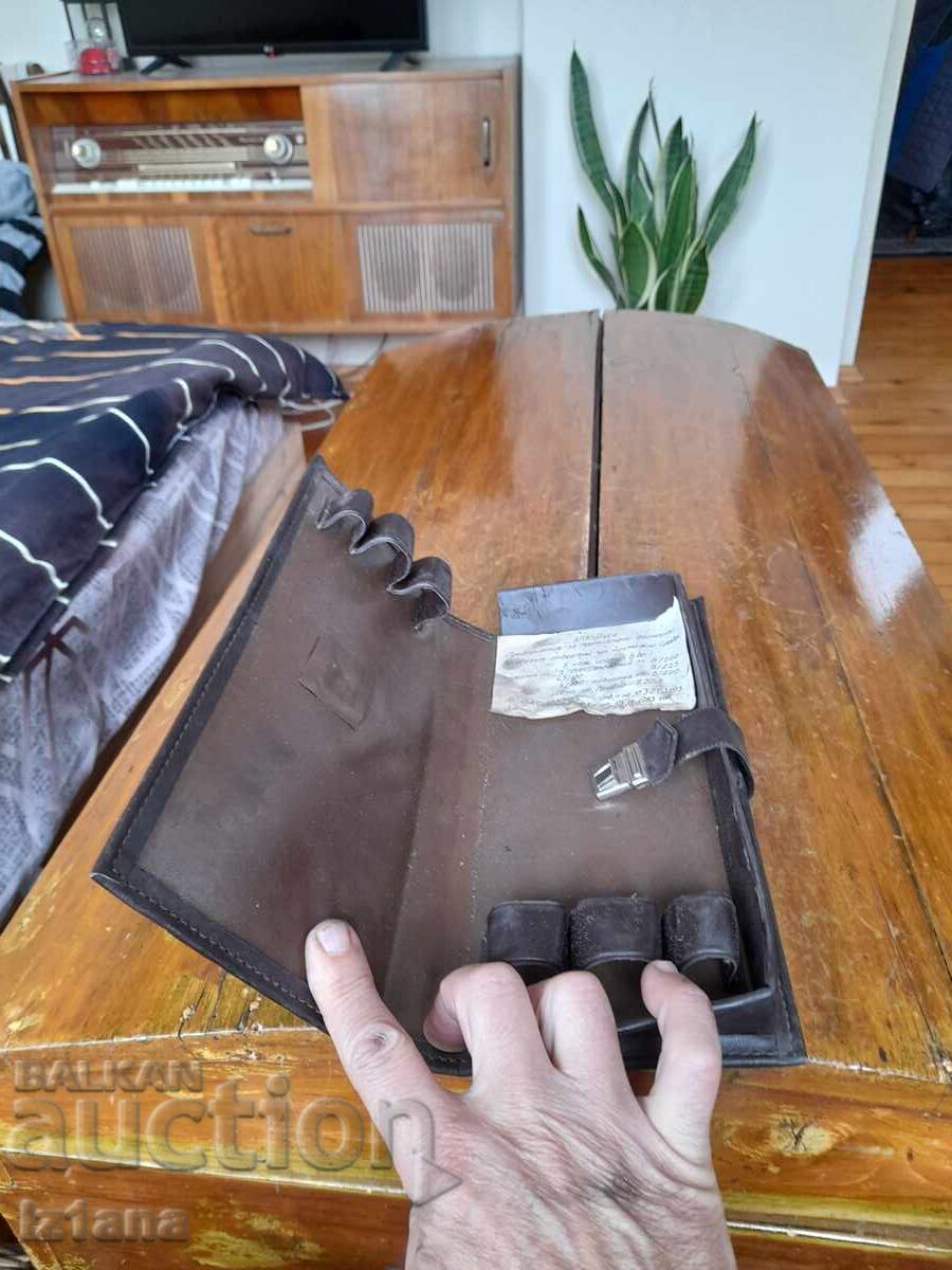 Old toiletry bag, case from Screwdriver set - 5 Old toiletry bag, case from Screwdriver set - 5