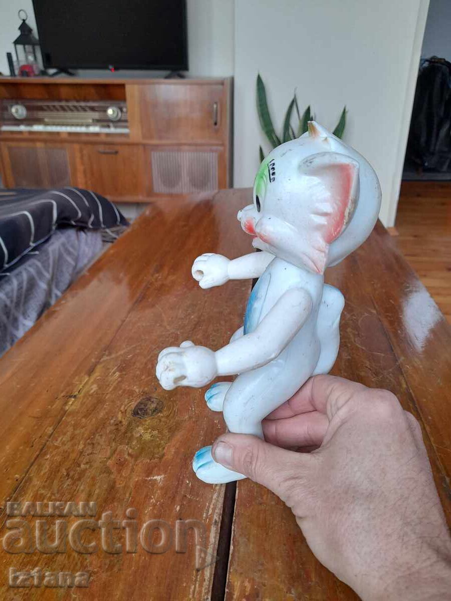 Old toy Cat Biker with price 70.00 BGN | € 35.79 Old toy Cat Biker with price 70.00 BGN | € 35.79