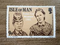 Isle of Man - Women's right to vote (1981) MNH