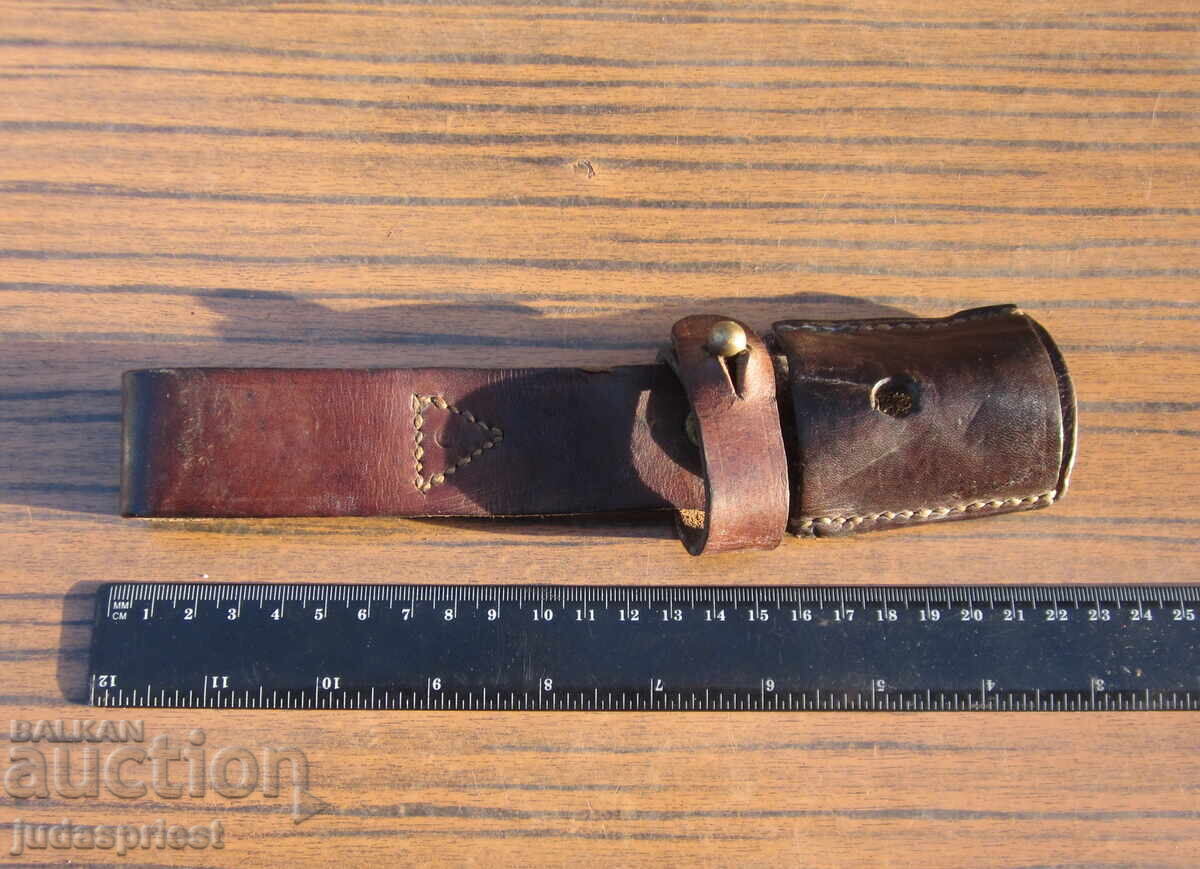 παλιό δερμάτινο lopus carrier για ξιφολόγχη στρατιωτικού μαχαιριού - 7 παλιό δερμάτινο lopus carrier για ξιφολόγχη στρατιωτικού μαχαιριού - 7