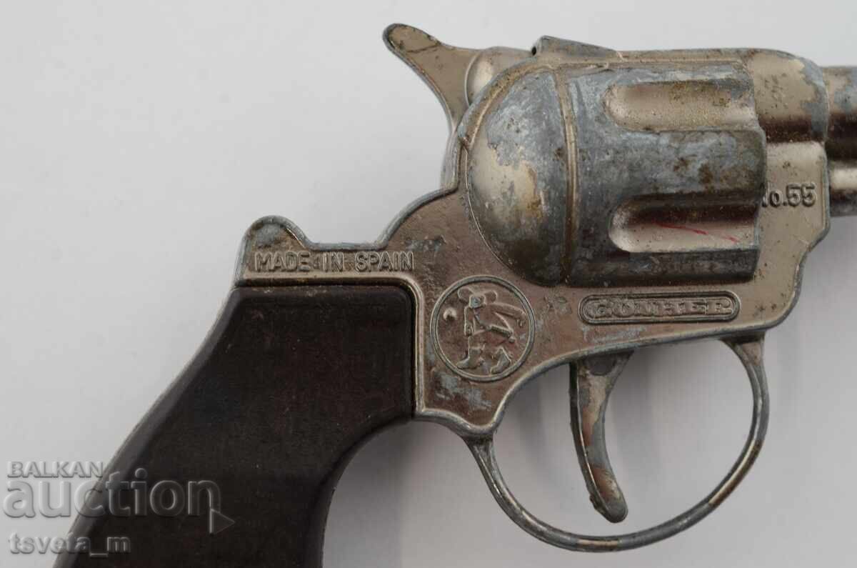 Auction Metal gun, children's toys - works, Spain Auction Metal gun, children's toys - works, Spain