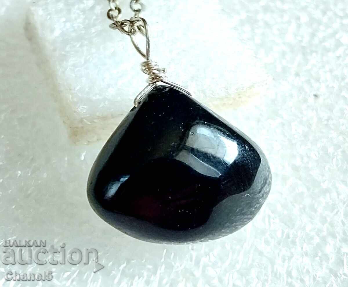 MEDALLION with BLACK ONYX AND SILVER 925 (948)) with price 17.00 BGN | € 8.69 MEDALLION with BLACK ONYX AND SILVER 925 (948)) with price 17.00 BGN | € 8.69