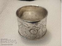 1920 Old German Silver Napkin Holder