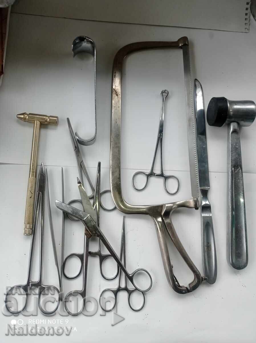 Medical instruments lot surgical with price 149.99 BGN | € 76.69