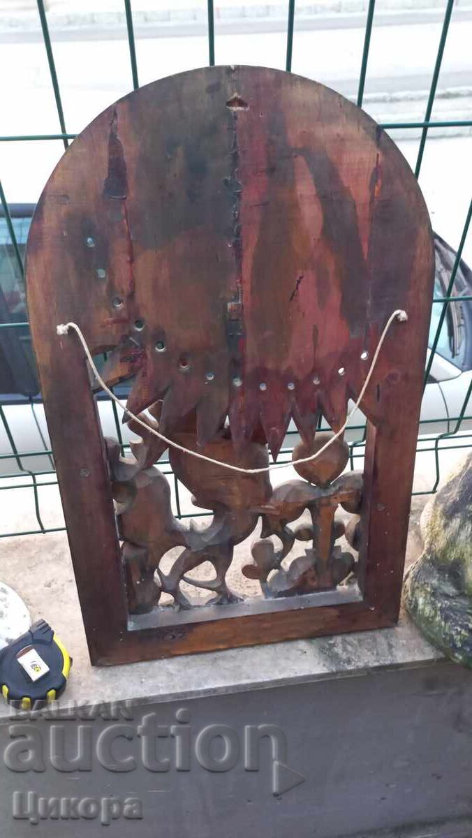 Auction UNIQUE BULGARIAN WOOD CARVING SIGNED AND DATED Auction UNIQUE BULGARIAN WOOD CARVING SIGNED AND DATED