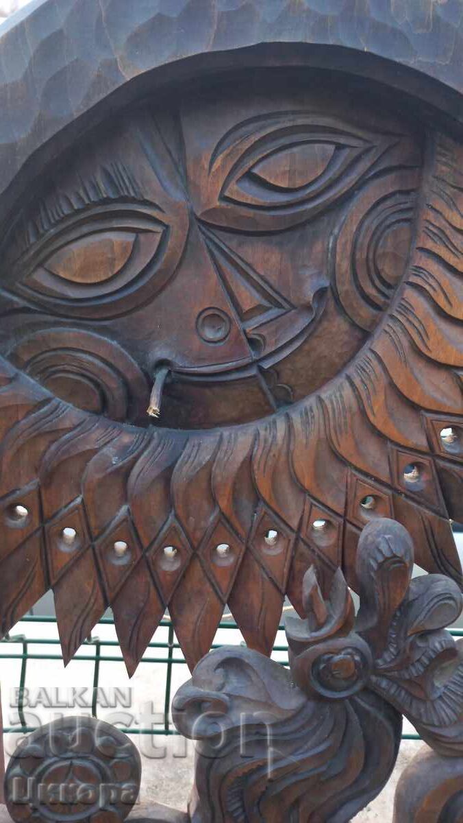 Delivery of UNIQUE BULGARIAN WOOD CARVING SIGNED AND DATED Delivery of UNIQUE BULGARIAN WOOD CARVING SIGNED AND DATED