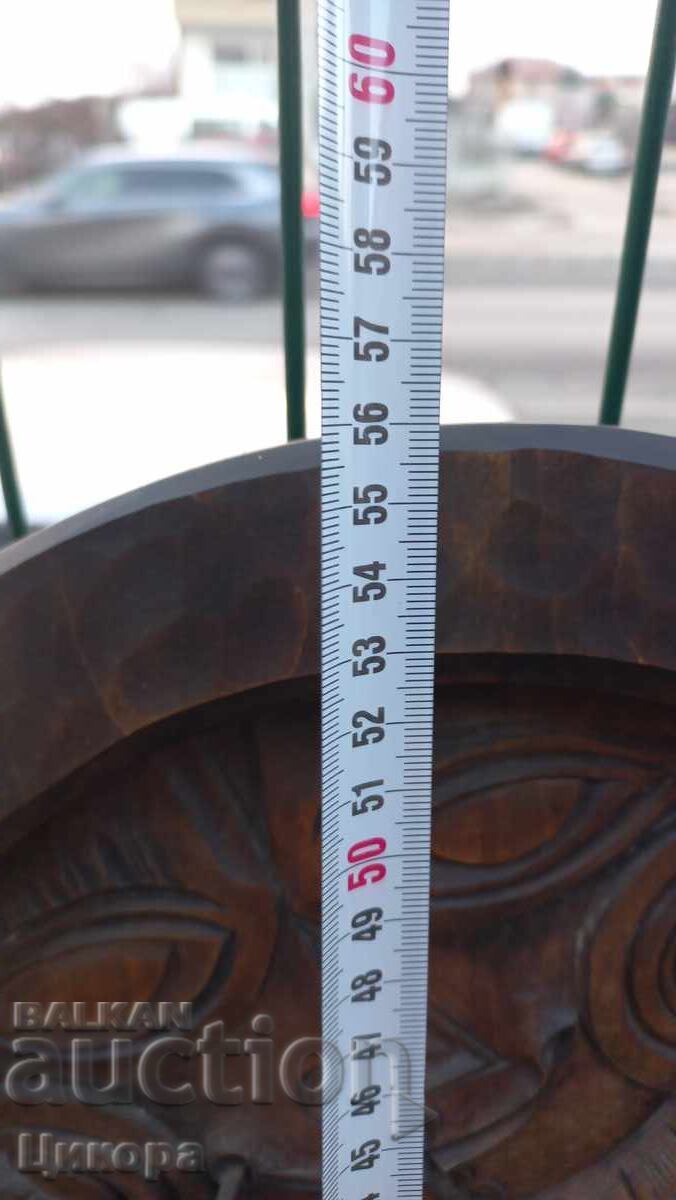 UNIQUE BULGARIAN WOOD CARVING SIGNED AND DATED - 6 UNIQUE BULGARIAN WOOD CARVING SIGNED AND DATED - 6